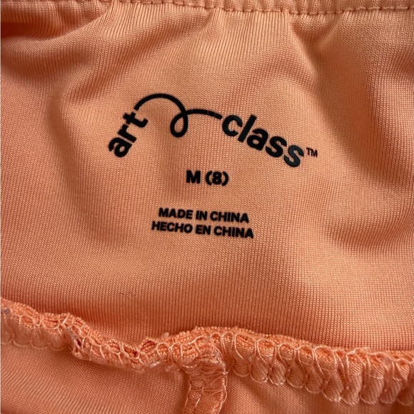 Art Class Coral A-Line Skirt - Picture 2 of 2